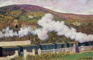 Le Passage du Train - Diario or Dario de Regoyos y Valdes