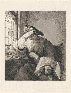 Vieil homme à la fenêtre