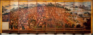 La ville de Mexico, vers 1690