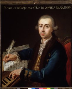 Portrait de Gian Francesco de Majo (1732-1770) compositeur italien