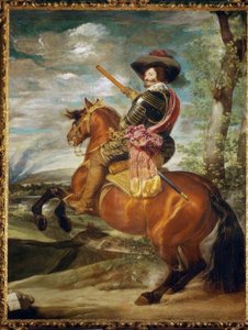 Conde Duque de Olivares à cheval - Diego Velázquez