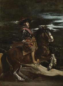 Philippe IV à cheval - Diego Velázquez