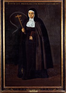 Portrait de mère Jerónima de la Fuente. Peinture de Diego Velázquez (1599-1660)