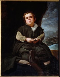 Portrait du bouffon Francisco Lezcano, dit l