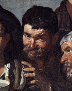 Le triomphe de Bacchus ou Les ivrognes (détail) - Diego Velázquez