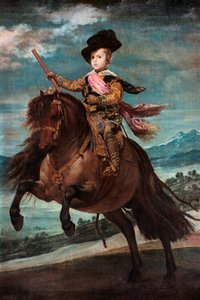 Prince Baltasar Carlos à cheval, 1635-36 - Diego Velázquez