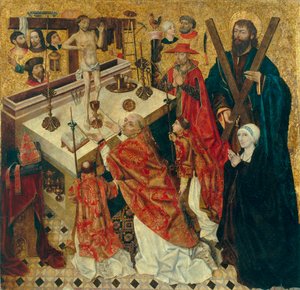Messe de saint Grégoire - Diego de la Cruz
