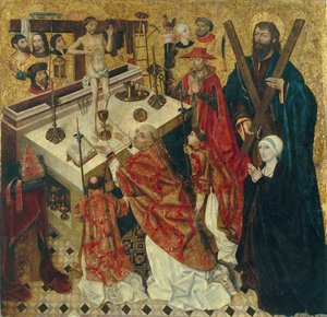 La Messe de Saint Grégoire le Grand - Diego de la Cruz