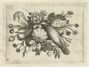 Feston de fruits - Dietrich Krüger (attributed to)