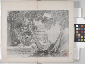 Album de peintures de paysages - Ding Yunpeng