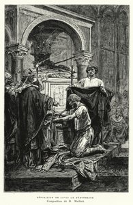 Déposition De Louis Le Débonnaire (gravure) - Diogene Ulysse Napoleon Maillart