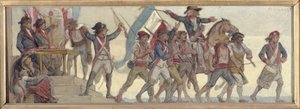 Le départ des conscrits, La patrie en danger : Esquisse pour l