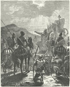 Le pape Innocent III prêchant la croisade des Albigeois - Diogene Ulysse Napoleon Maillart