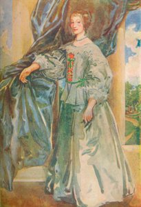 Une femme du temps de Charles Ier, 1907 - Dion Clayton Calthrop