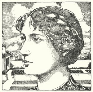 La Bonne Tante (gravure) - Dion Clayton Calthrop