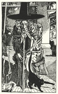 La sorcière elle-même (gravure)