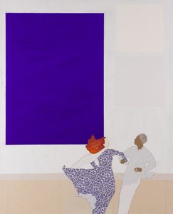 Klein inspire Dancing, 2020 (collage) - Dione Verulam