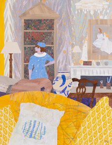 Dois-je sortir (collage) - Dione Verulam