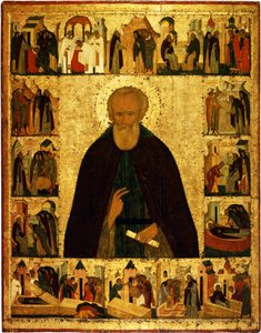 Saint Dmitry Prilutsky avec des scènes de sa vie, vers 1503 - Dionysius
