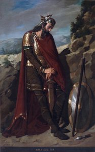 Portrait du roi wisigoth d