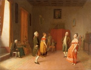 La danse, vers 1871 - Dioscoro Teofilo de la Puebla y