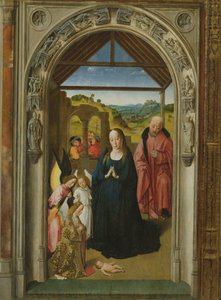 La Nativité (détail) - Dirck Bouts