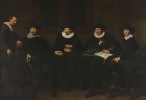 Les chefs de la Saainering à Amsterdam, 1643