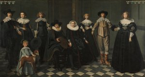 Portrait de la famille de Dirck Bas Jacobsz, bourgmestre d