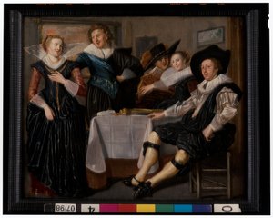 Une joyeuse compagnie à l