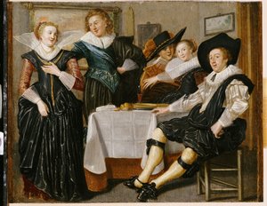 Une joyeuse compagnie à l