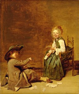 Enfants jouant aux cartes, 1631 - Dirck Hals
