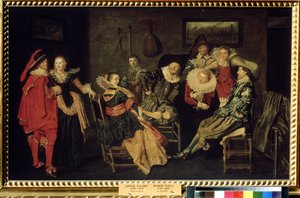 La joyeuse compagnie - Dirck Hals