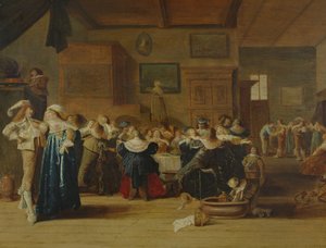 Réunion dans un intérieur