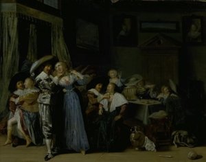 Compagnie joyeuse - Dirck Hals
