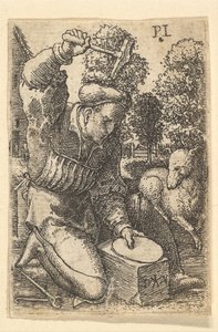 Le Forgeron - Dirck Vellert