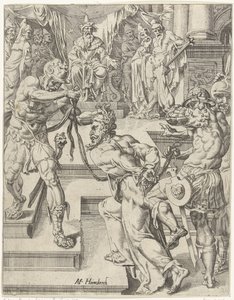 Christ devant Caïphe (La chute et la rédemption de l