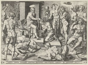 Paul baptise les habitants d