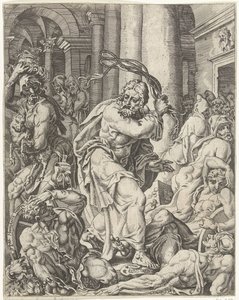 Expulsion des changeurs du temple (série La chute et la rédemption de l