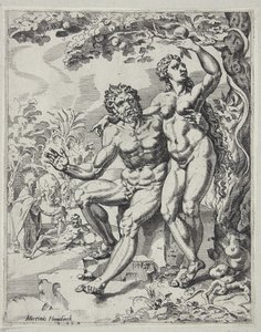 Adam et Ève prenant le fruit défendu