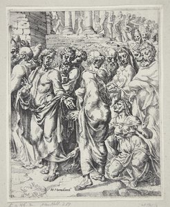 Le Christ et la femme guérie de l