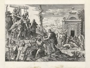 Descente de croix - Dirck Volckertsz. Coornhert