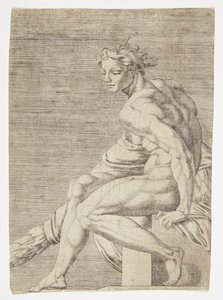 Nu de la Chapelle Sixtine - Dirck Volckertsz. Coornhert
