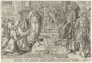 Soumission de six villes allemandes, 1547 - Dirck Volckertsz. Coornhert