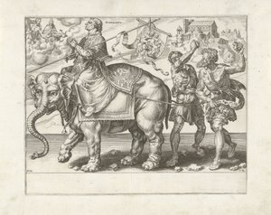 Triomphe de Stéphane, Triomf van de lijdzaamheid (série) - Dirck Volckertsz. Coornhert