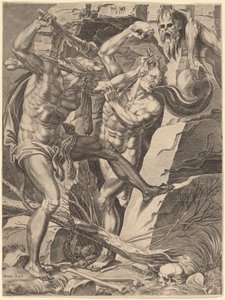 Hercule tuant Cacus