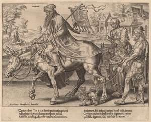 Le Triomphe de Tobie - Dirck Volckertz Coornhert after Maerten van Heemskerck