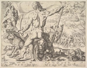 Gad, de la série Les Douze Patriarches, 1550