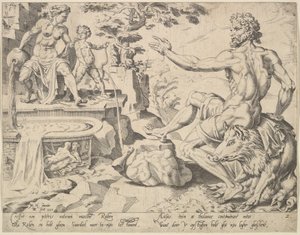 Ruben [Genèse 49:3-4], de la série Les Douze Patriarches - Dirck Volkertsen Coornhert