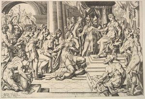 Salomon et la Reine de Saba, 1549