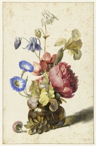 Fleurs dans une bouteille